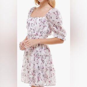 Trixxi Pink Floral Dress